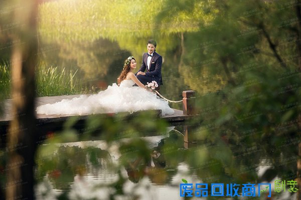 花园主题婚纱系列,春天就该这么美!