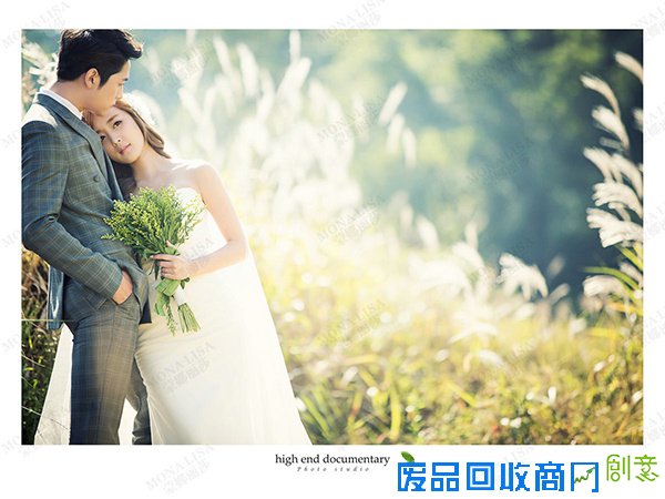 花园主题婚纱系列,春天就该这么美!