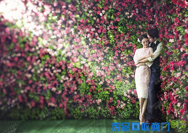 花园主题婚纱系列,春天就该这么美!
