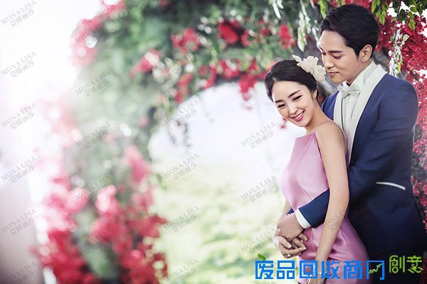 花园主题婚纱系列,春天就该这么美!