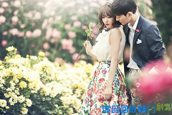 花园主题婚纱系列,春天就该这么美!