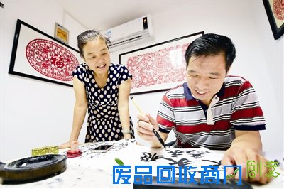 你若气不顺，我便剪纸去 来自河北的民间艺术家维护家庭和谐也有绝活