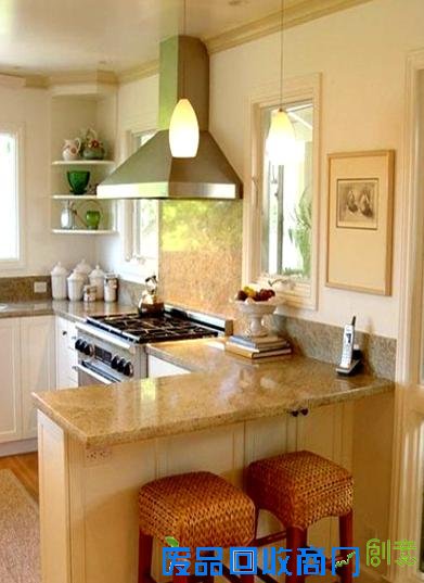 家居装修DIY 小厨房塞下小餐厅（组图） 