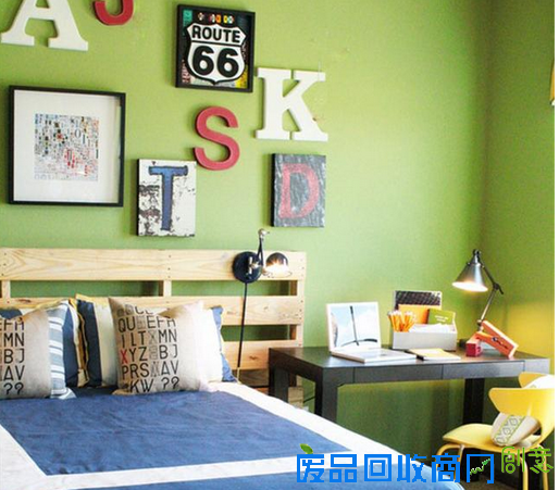 字母靠枕别有一番风味