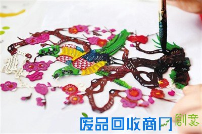 建平剪纸形成系列产品