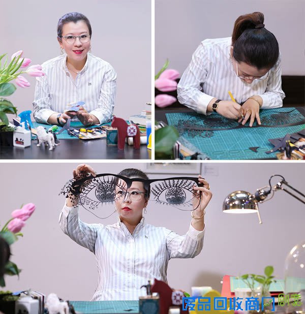 Luxottica携手中国剪纸艺术家邱珈推出时尚艺术数字项目