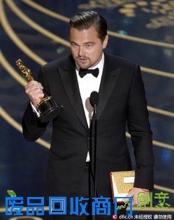 小李子圆奥斯卡影帝梦 终于可以放心帅回来了