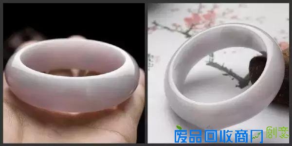 美丽的翡翠手镯是如何由其貌不扬的翡翠原石制作而