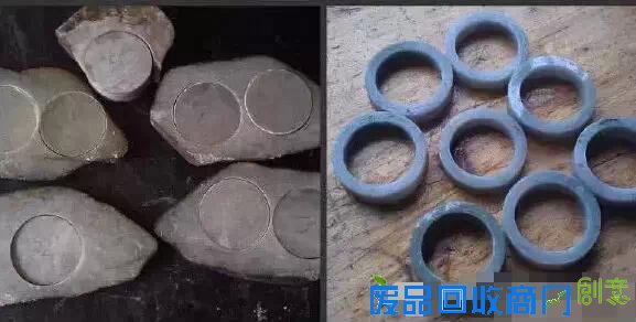 万元赌石切出千万翡翠,制作10000000手镯过程