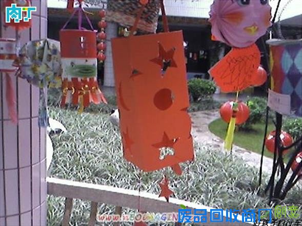 儿童手工灯笼的做法 自制灯笼图片◆肉丁儿童网