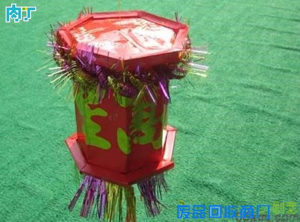儿童手工灯笼的做法 自制灯笼图片◆肉丁儿童网