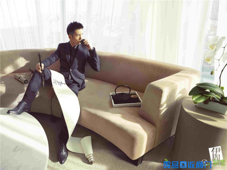 盛一伦张天爱拍封面写真 着西装礼服演趣味人生（图）