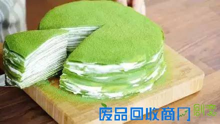 逼格超高的新奇蛋糕，爱抹茶的亲拿走！