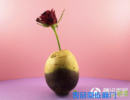 趣味设计：你绝对想不到烤红薯可以当花瓶