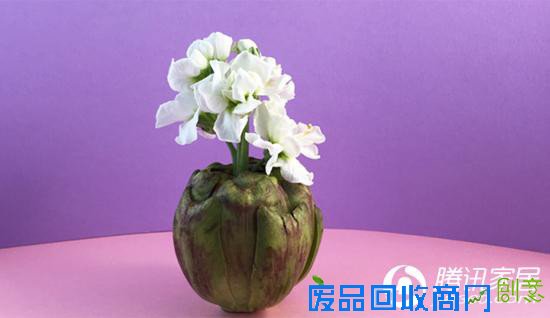 趣味设计：你绝对想不到烤红薯可以当花瓶