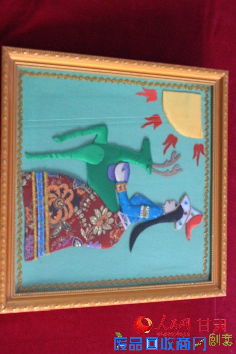 裕固族“民间服饰及手工艺刺绣”作品展肃南举行【2】