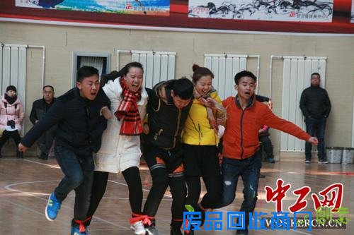 宁夏贺兰县600余人参加新春职工趣味运动会(图)