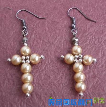 手工制作串珠饰品耳环