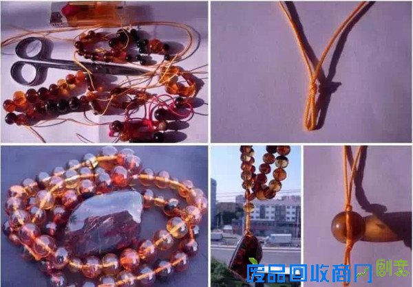 买块蜜蜡原石，自己动手制作蜜蜡饰品吧