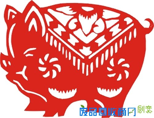 亥猪剪纸