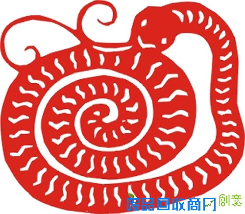 巳蛇剪纸