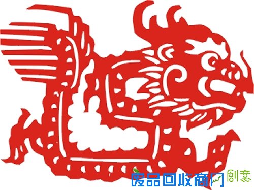 辰龙剪纸