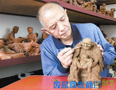 蓟县有个“泥人刘”