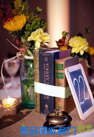 餐桌创意婚礼装饰 让你的婚礼美得羞花闭月