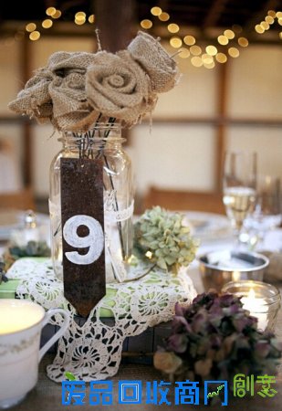 餐桌创意婚礼装饰 让你的婚礼美得羞花闭月