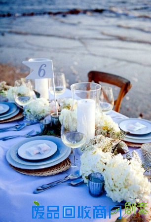 餐桌创意婚礼装饰 让你的婚礼美得羞花闭月