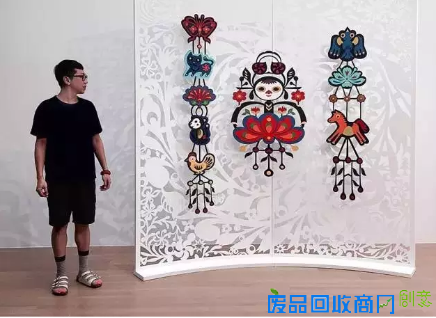 艺术丨暖男剪出了最时尚的中国传统剪纸艺术