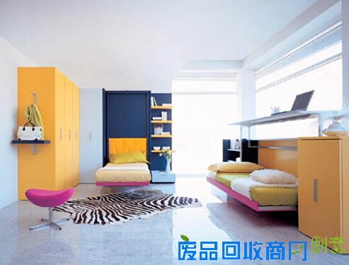 小户型儿童房收纳技巧 另一种创意和趣味