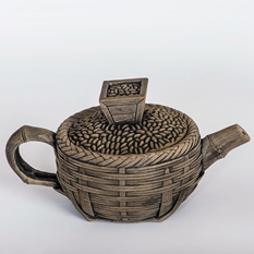 米笠石壶 澄泥石