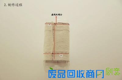 旧物变身家居收纳利器饮料瓶DIY收纳袋