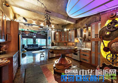 创意整体橱柜 让厨房也疯狂