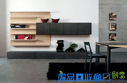 有创意!简约书柜装修设计