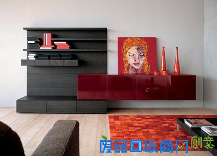 有创意!简约书柜装修设计