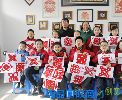 马鞍山非遗项目花山剪纸受好评 剪纸剪出核心价值观