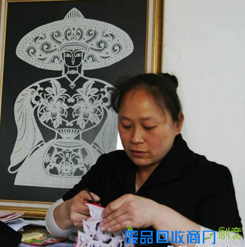 马鞍山非遗项目花山剪纸受好评 剪纸剪出核心价值观