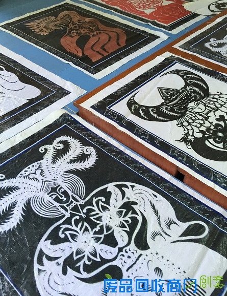 马鞍山非遗项目花山剪纸受好评 剪纸剪出核心价值观