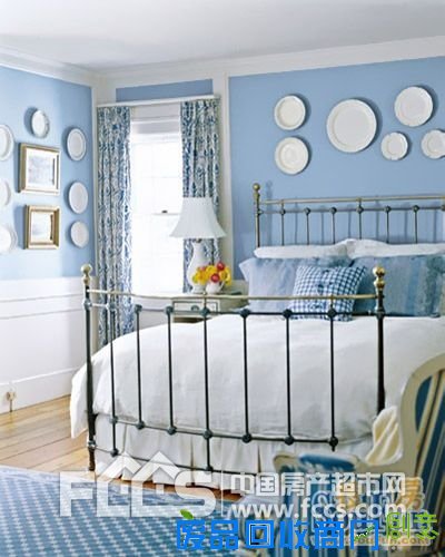 盘子总动员，收藏盘变身家装魅力饰物，diy开辟自家挂墙