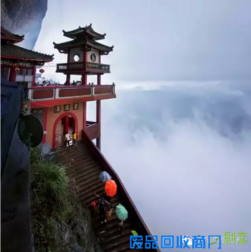 《灵通悬寺》(组照)冯木波摄3