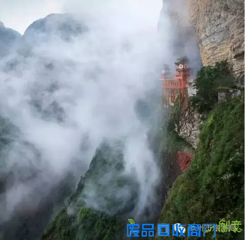 《灵通悬寺》(组照)冯木波摄2