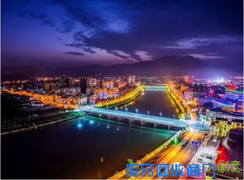 《琯溪夜迷离》李勇摄