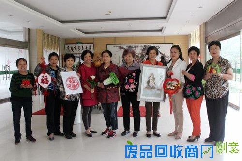 淮安市老年大学举办民间工艺精品展