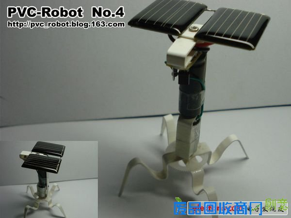 工程师制作故事:手工制作光能转动机器人