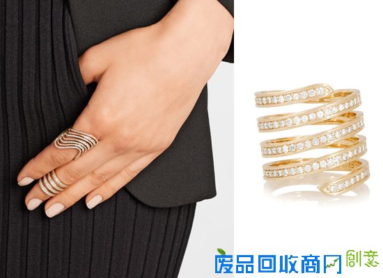 天天向尚｜一枚怎么够？指节戒叠搭时髦一夏