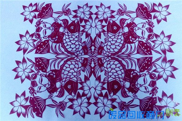 青海省海北州郭万芳家庭剪纸作品