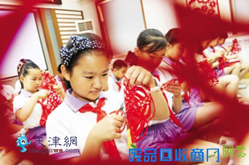 传统文化进课堂 区内小学都将开剪纸课