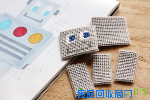 可爱的机器人工艺品收纳盒DIY制作方法图解 第2张图片